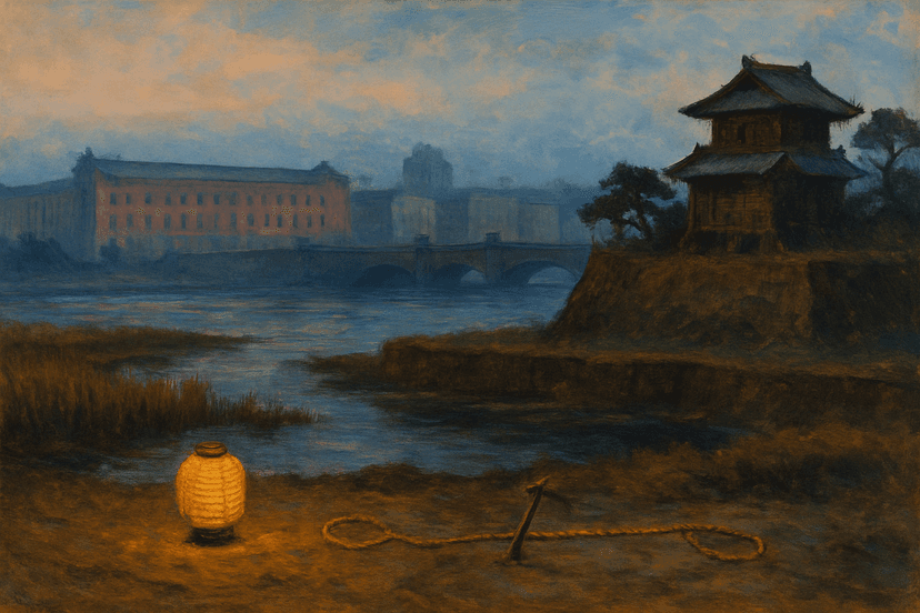 Dōkan's Castle in the Bay